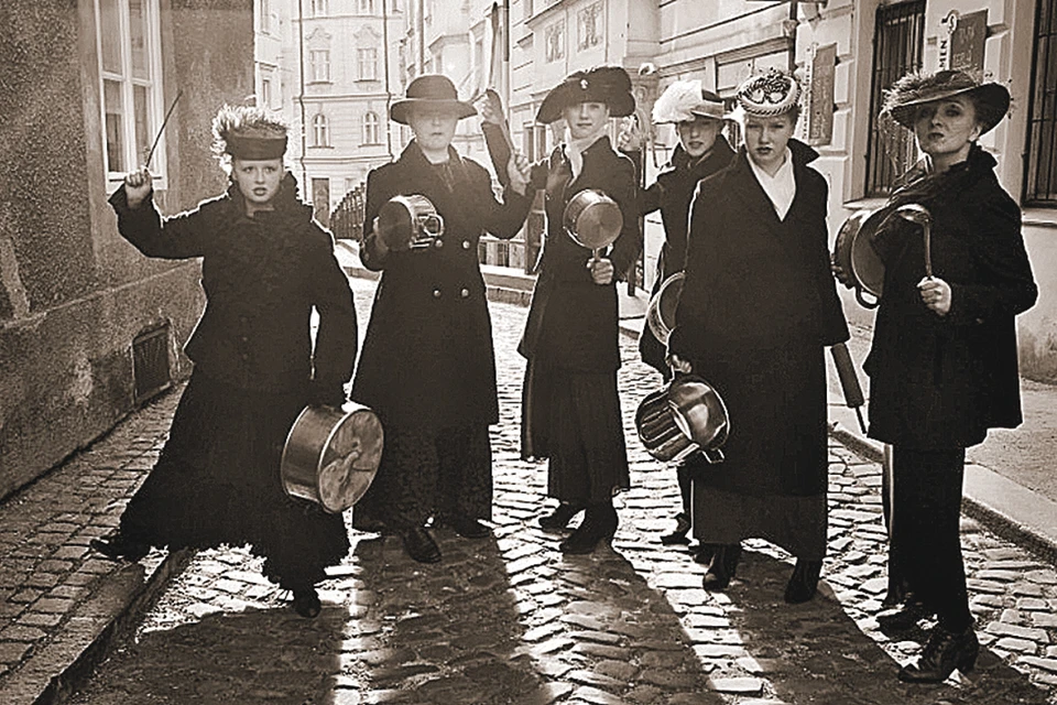 8 марта 1857 года. &laquo;Марш пустых кастрюль&raquo; Фото: wikimedia.org